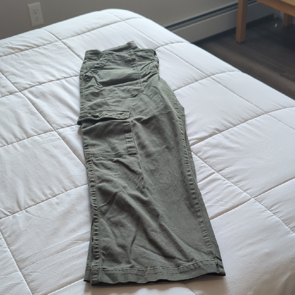 Olive Green Women's Cargo pants